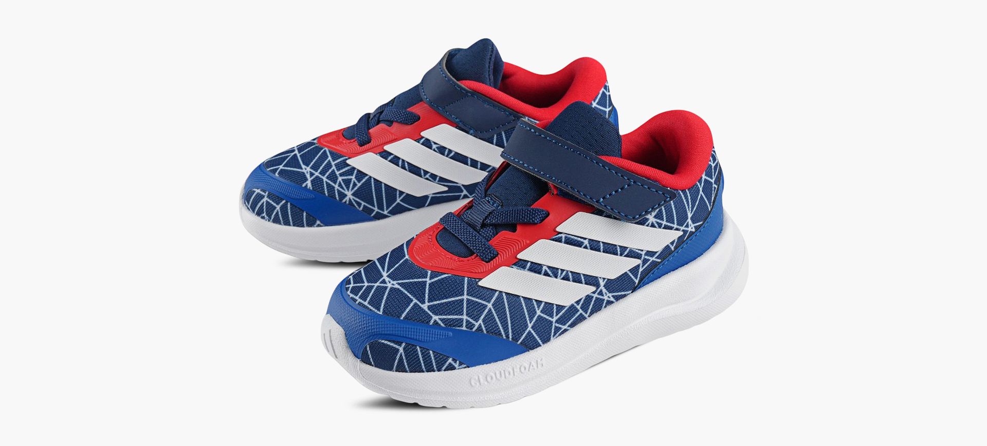ADIDAS RUNFALCONSPIDERMAN en BLEU vue 4