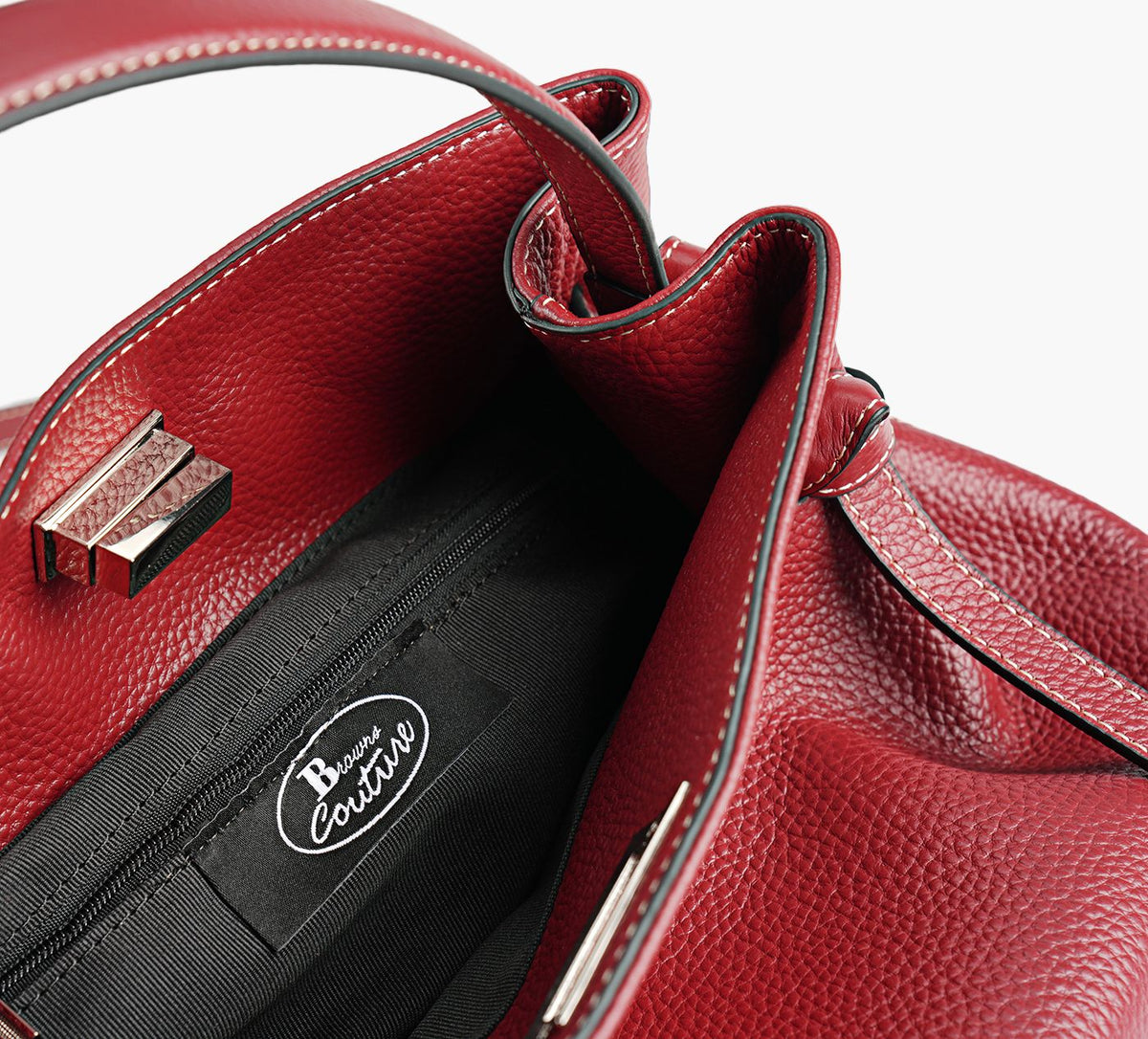 BROWNS COUTURE BERGAMOTE in BURGUNDY view 3