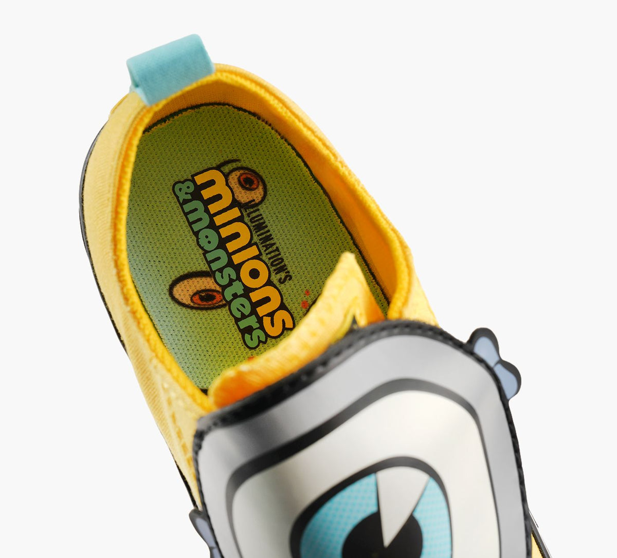 CONVERSE CHUCKTAYLORALLSTARUNEBRIDEENFANTS en JAUNE vue 7
