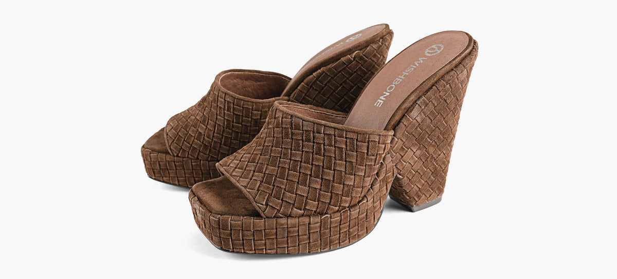 WISHBONE XENA in BROWN view 4