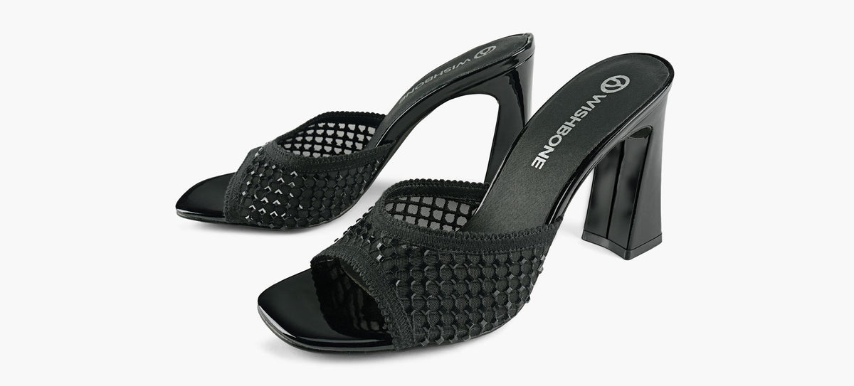 WISHBONE GEORGIA en NOIR vue 4