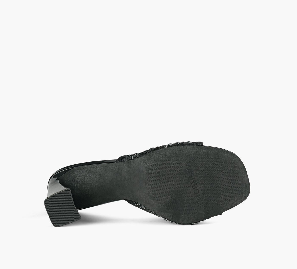 WISHBONE GEORGIA en NOIR vue 6