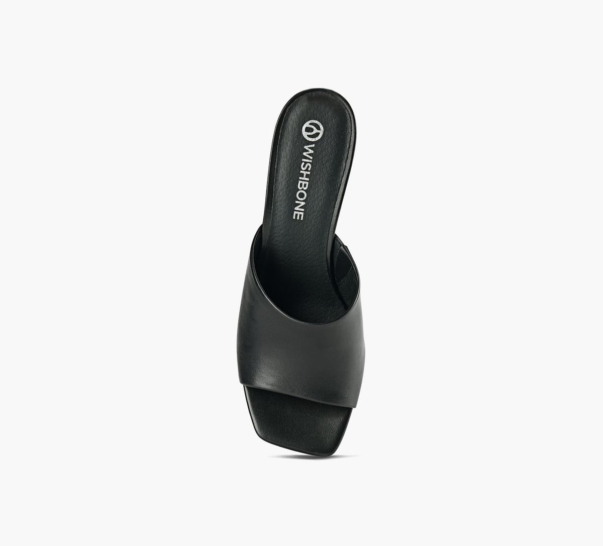 WISHBONE AMANDA en NOIR vue 1c