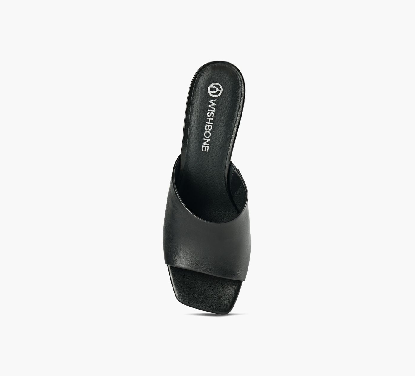 WISHBONE AMANDA en NOIR vue 1c