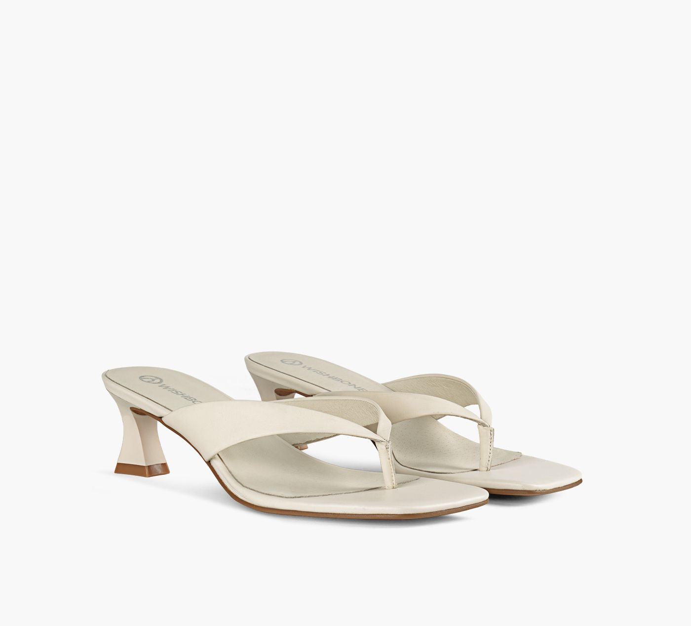 WISHBONE ONYX en BEIGE vue 2