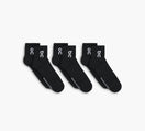 ON LOGOSOCKMID3P in BLACK