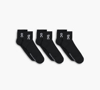 ON LOGOSOCKMID3P in BLACK