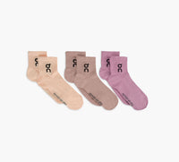 ON CHAUSSETTESMIHAUTESLOGO3PAIRES en MULTICOLORE