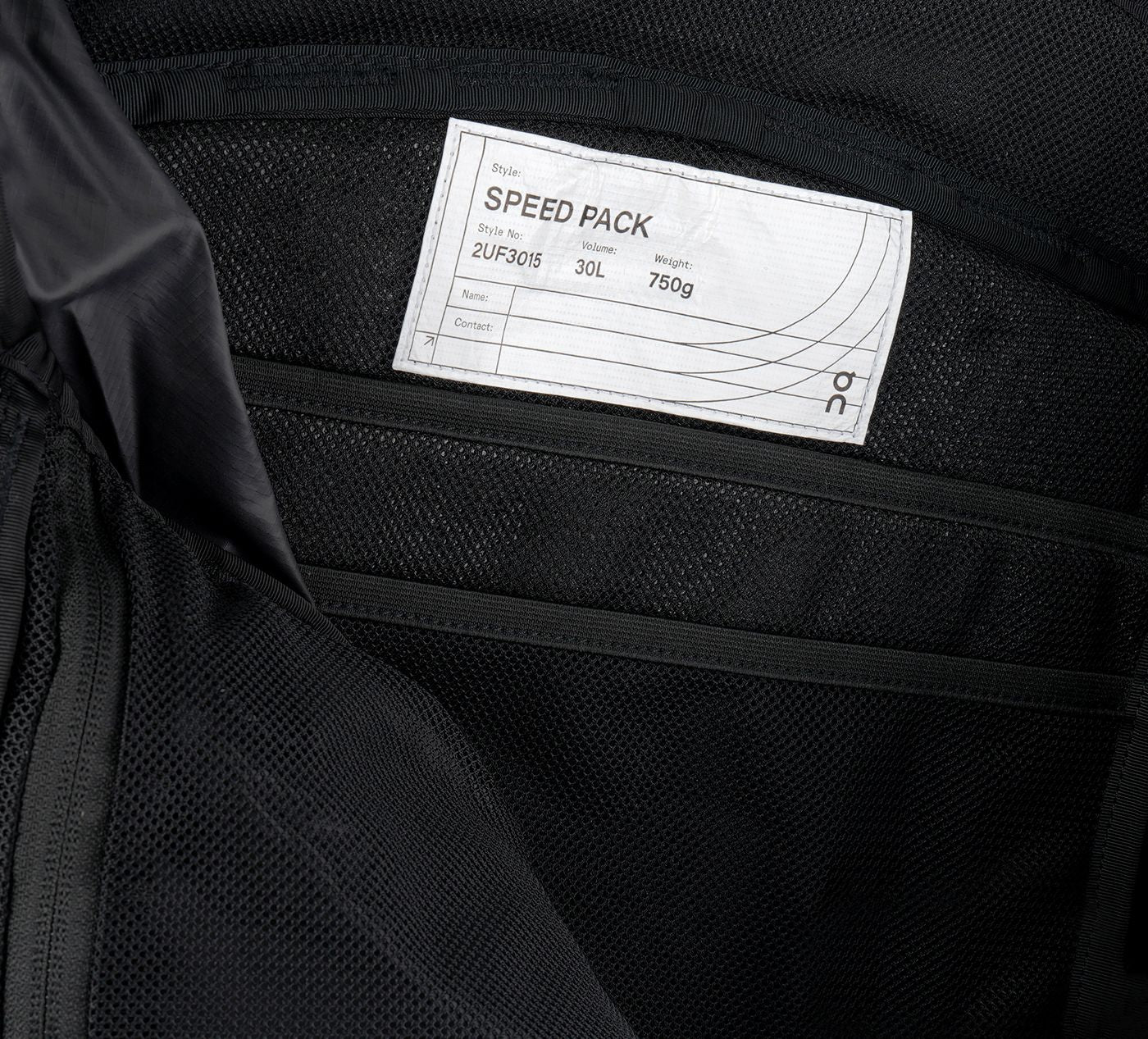 ON SACSPEEDPACK30L en NOIR vue 3