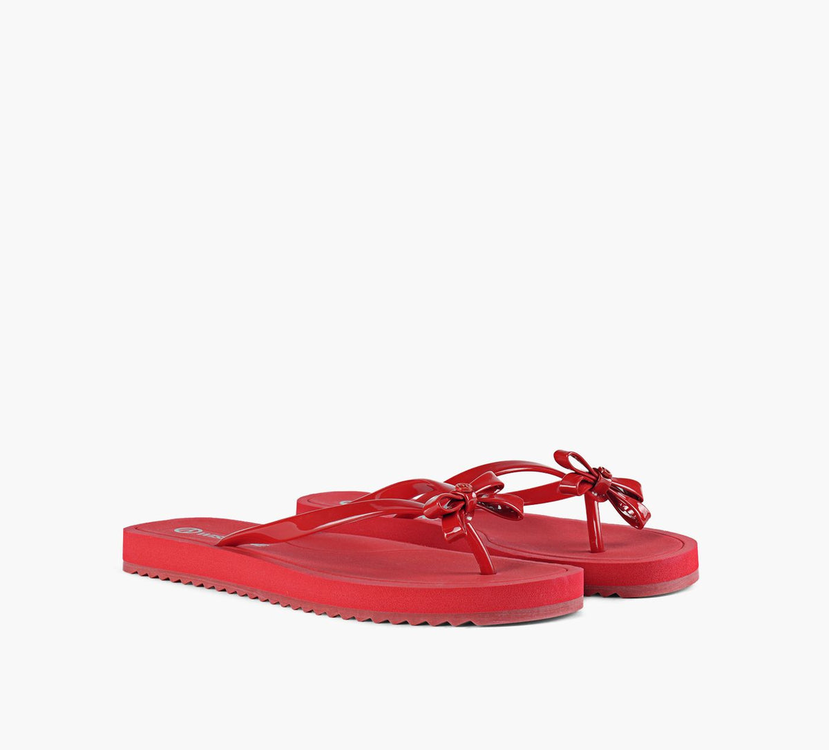 WISHBONE CLAIRE en ROUGE vue 2