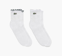 LACOSTE CHAUSSETTESVOLANTS2PAIRES en BLANC