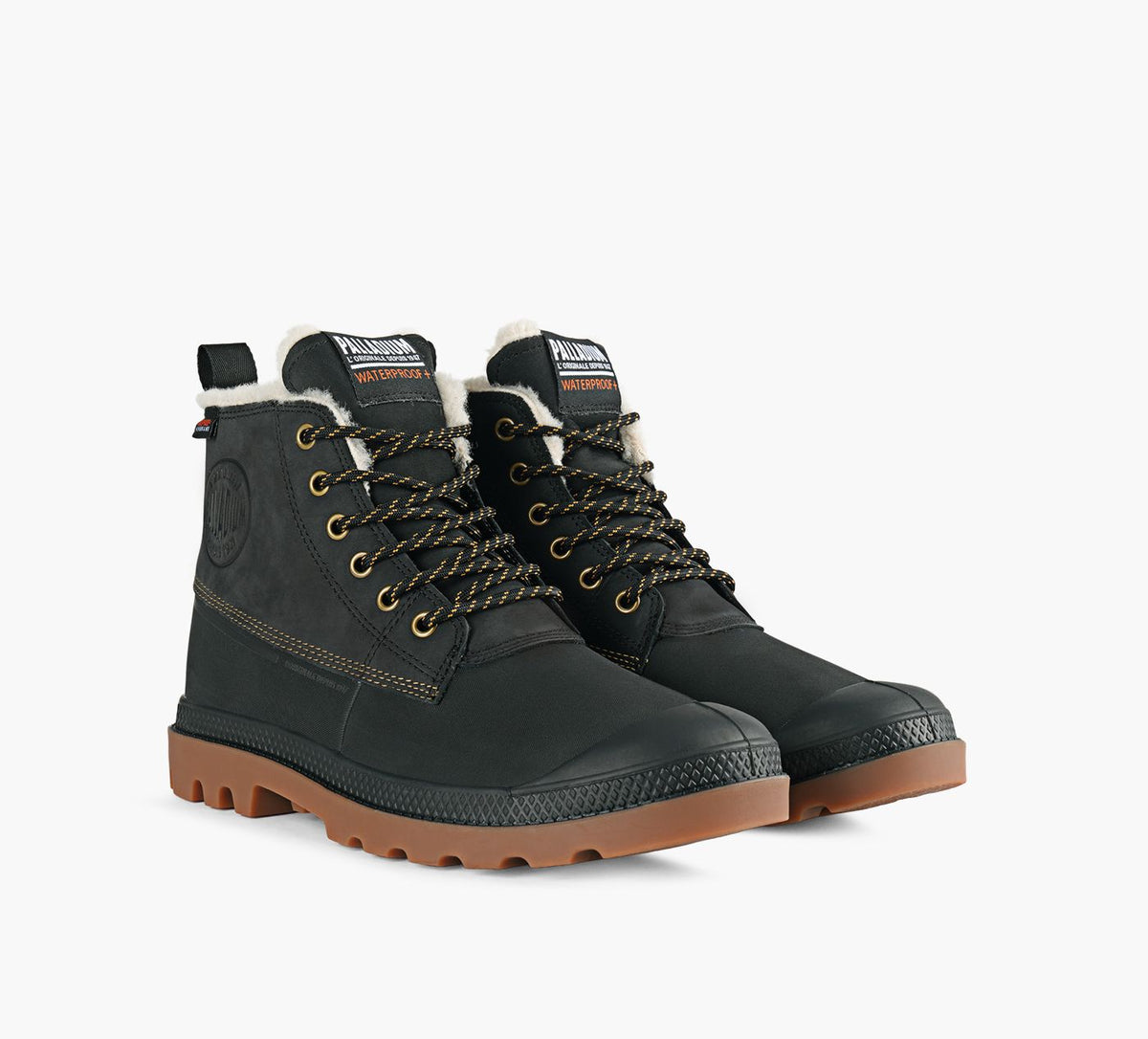 PALLADIUM PAMPADUCKWLWP in BLACK view 2