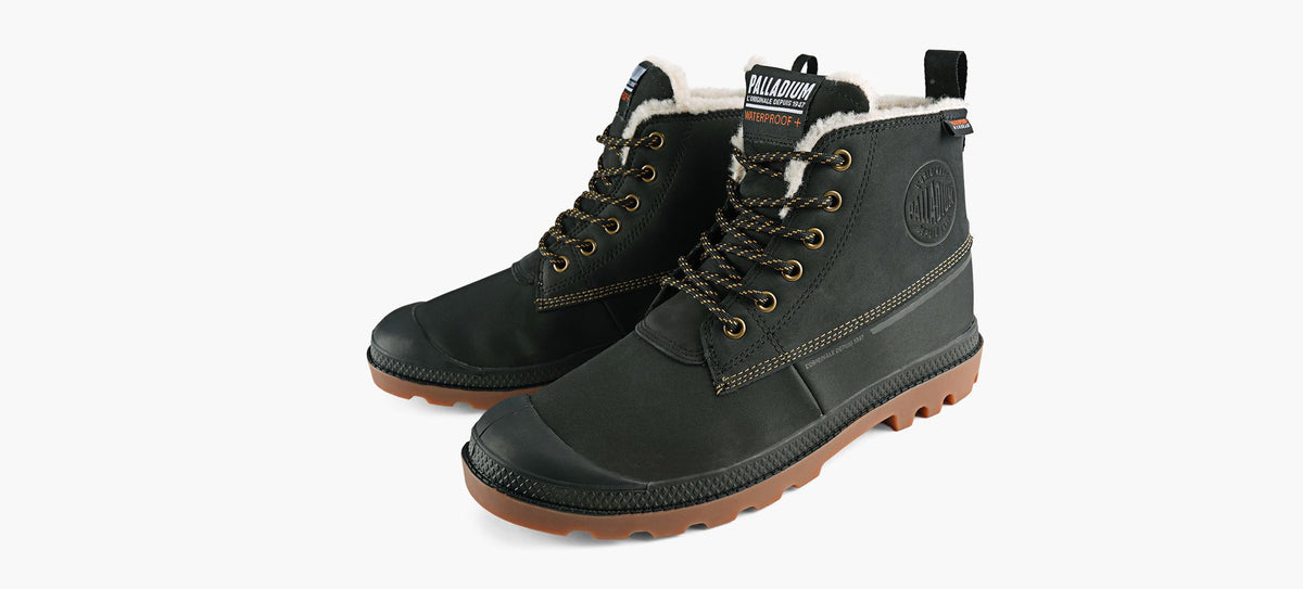 PALLADIUM PAMPADUCKWLWP in BLACK view 4
