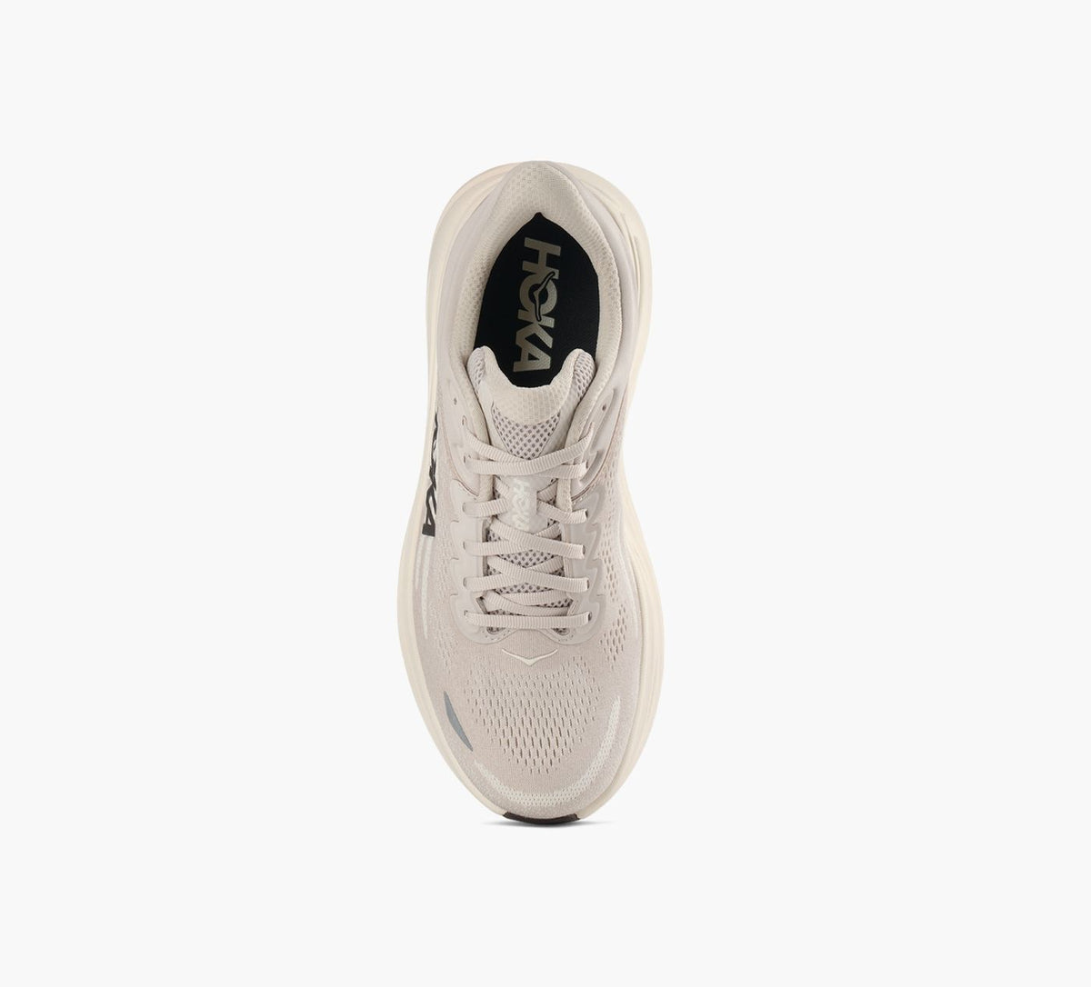 HOKA BONDI9WIDE in BEIGE view 1c