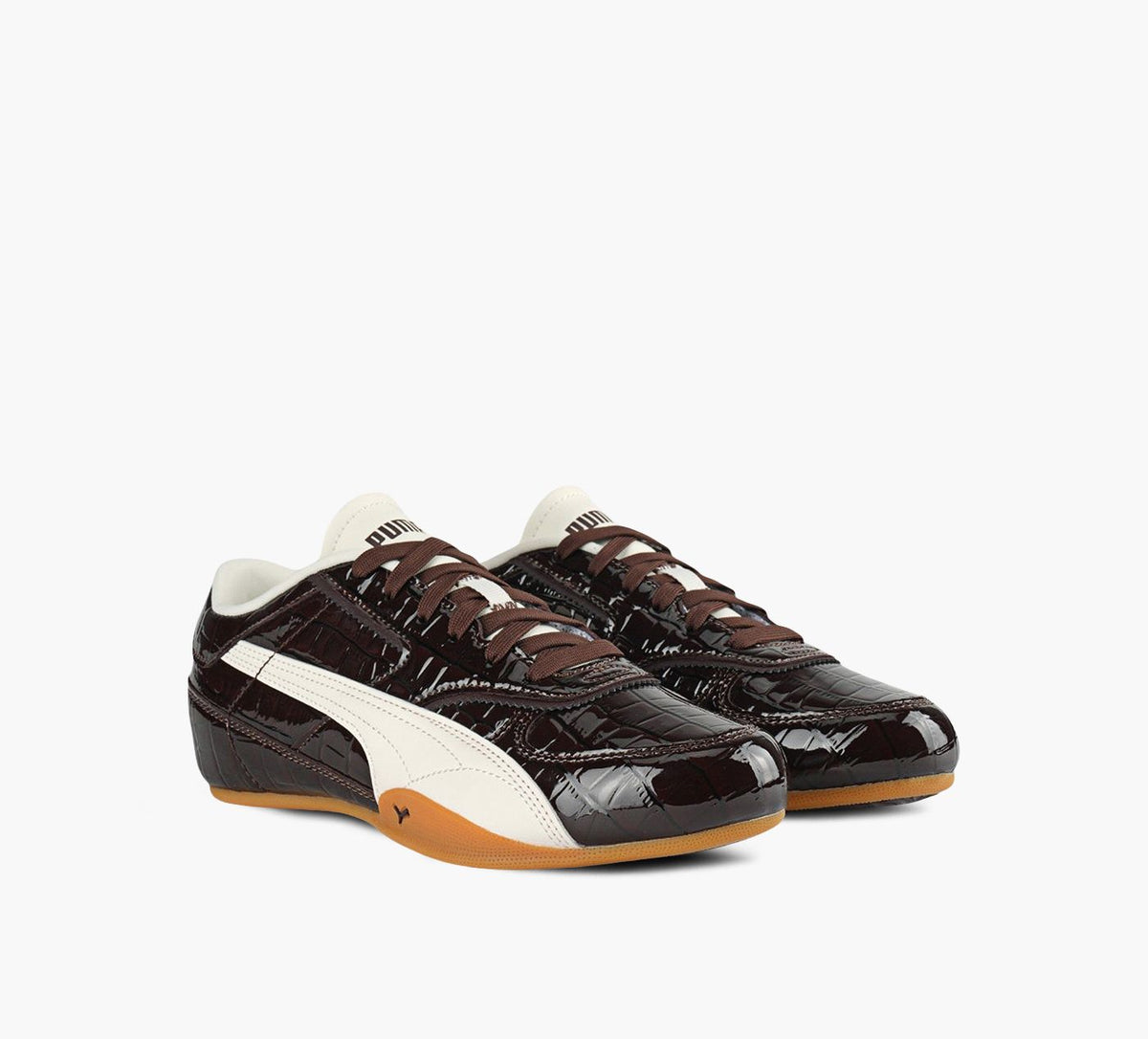 PUMA BasketBellaMinaCrocodile en BRUN vue 2