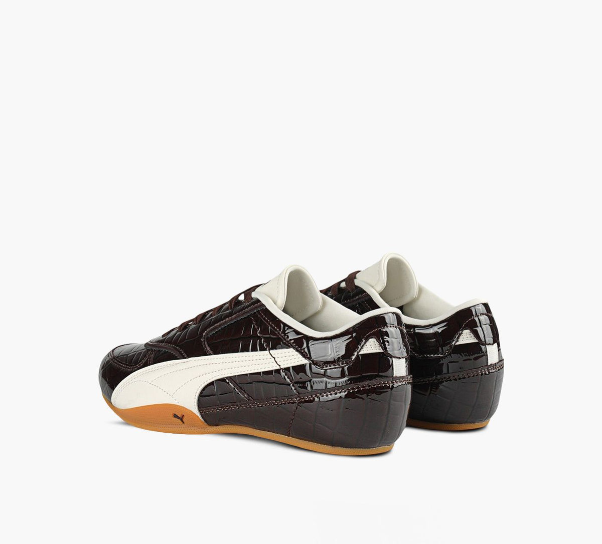 PUMA BasketBellaMinaCrocodile en BRUN vue 3