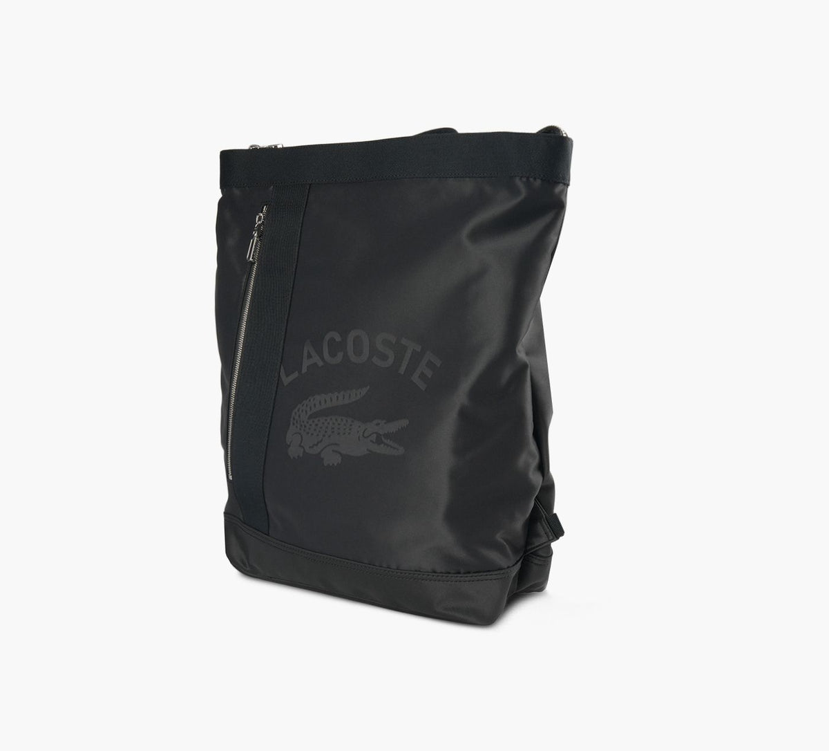 LACOSTE BACKPACKNYLON in BLACK view 2