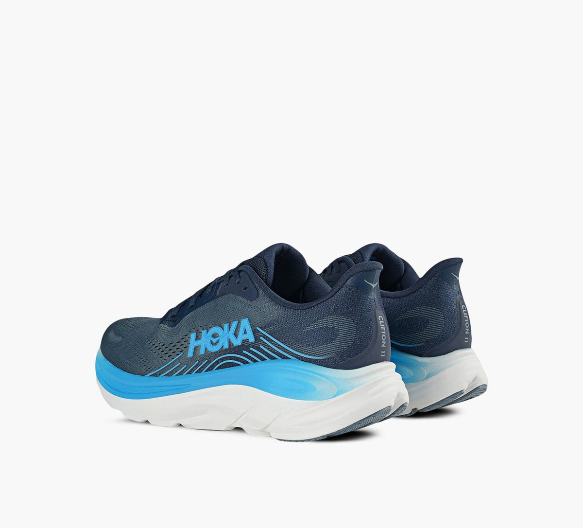 HOKA CLIFTON11 in BLUE view 3