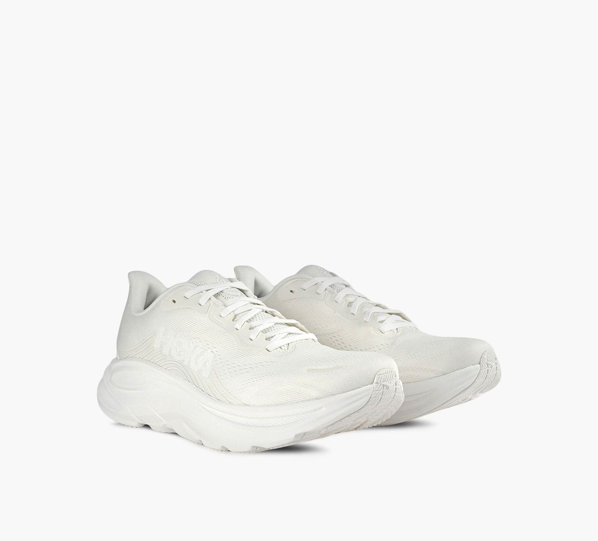 HOKA CLIFTON11 in WHITE view 2