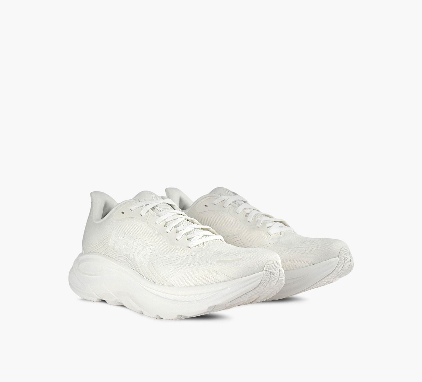 HOKA CLIFTON11 in WHITE view 2