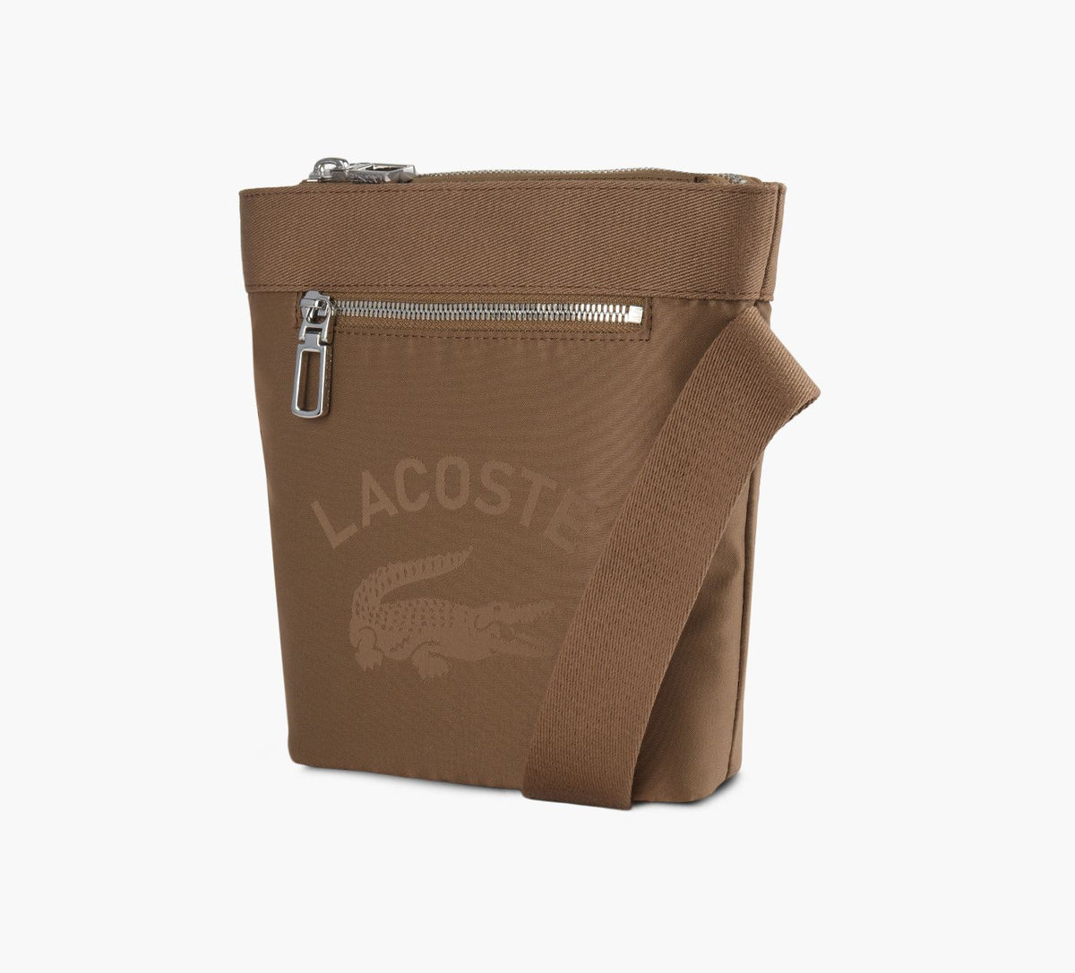 LACOSTE CROSSOVERBAG in BROWN view 2