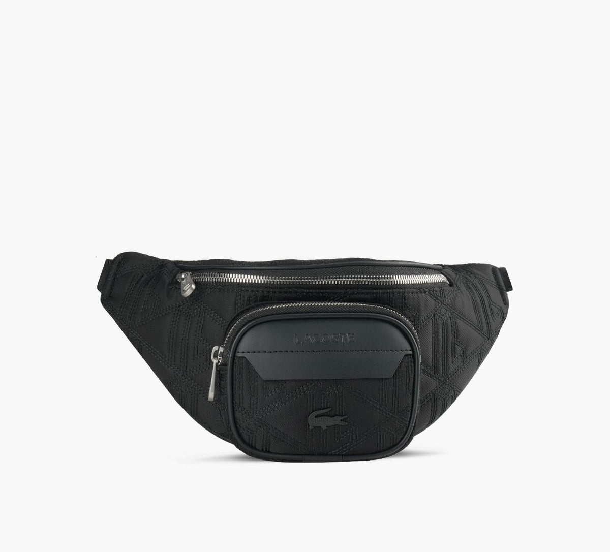 LACOSTE WAISTBAG in BLACK