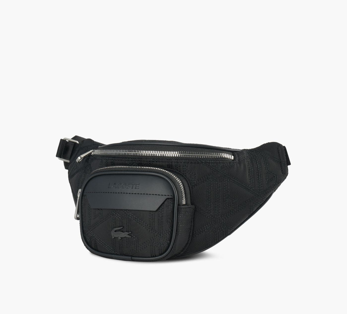 LACOSTE WAISTBAG in BLACK view 2