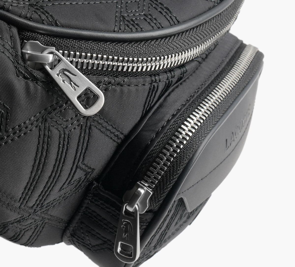 LACOSTE WAISTBAG in BLACK view 3