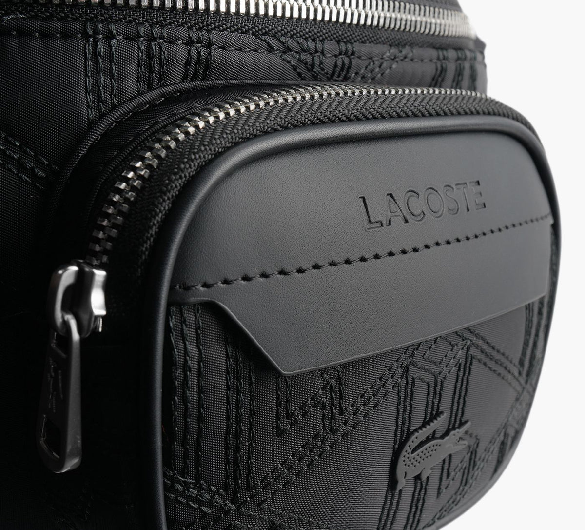 LACOSTE WAISTBAG in BLACK view 4