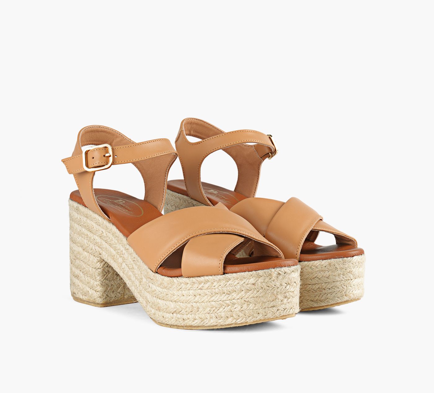 BROWNS COUTURE KAIA en TAN vue 2
