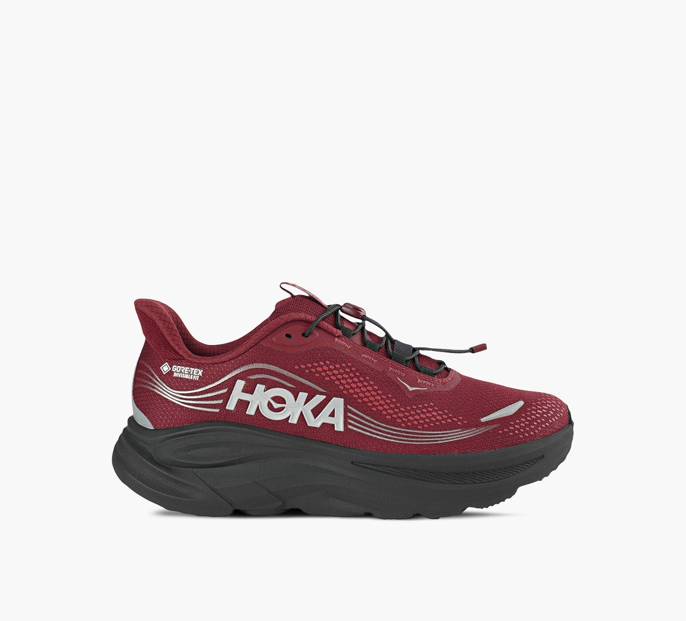 HOKA CLIFTON11GTX in BURGUNDY