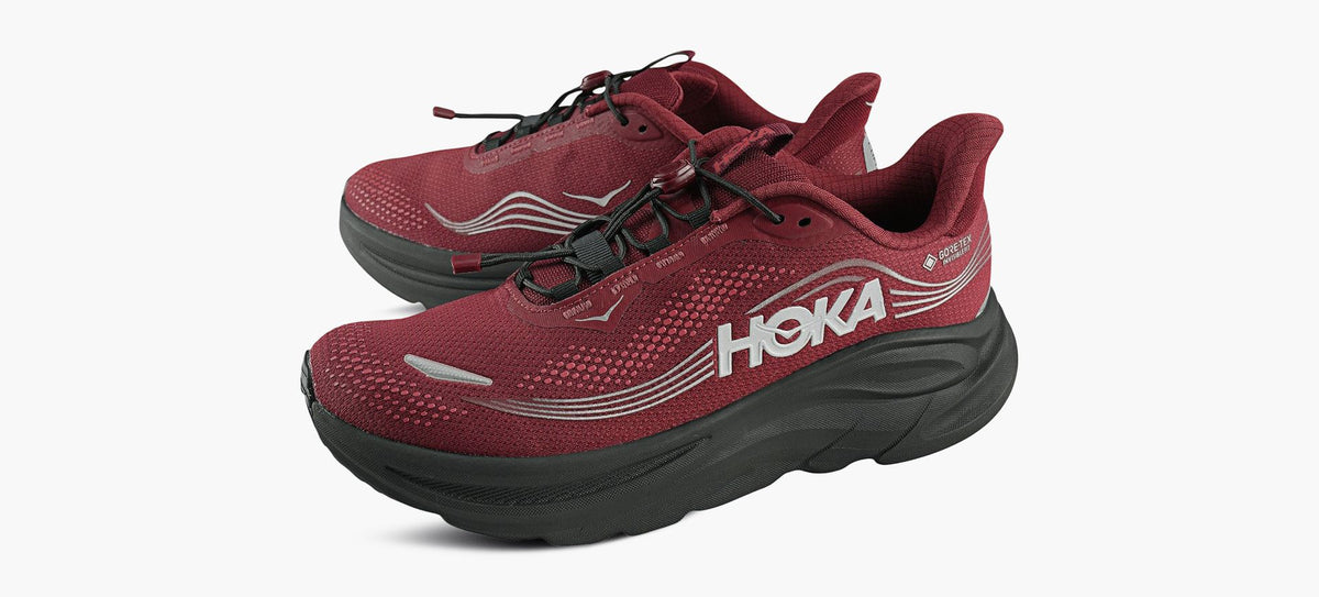 HOKA CLIFTON11GTX in BURGUNDY view 4