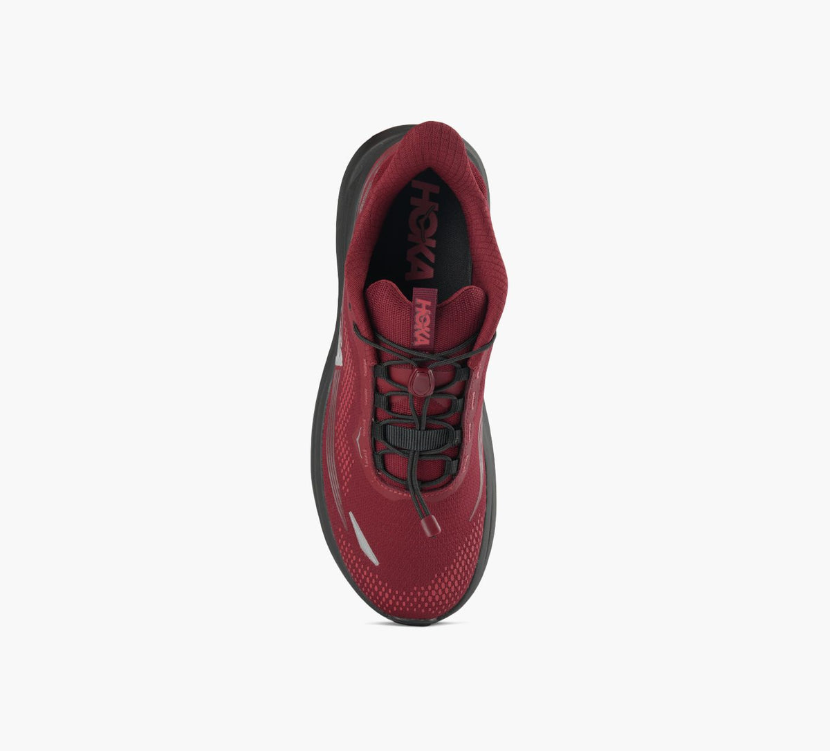 HOKA CLIFTON11GTX in BURGUNDY view 1c