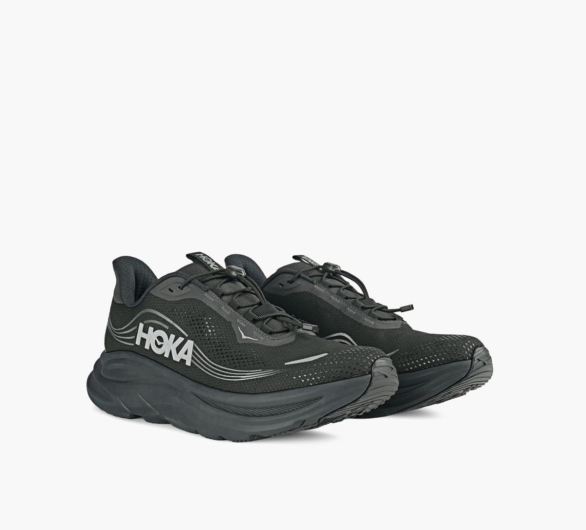 HOKA CLIFTON11GTX in BLACK view 2