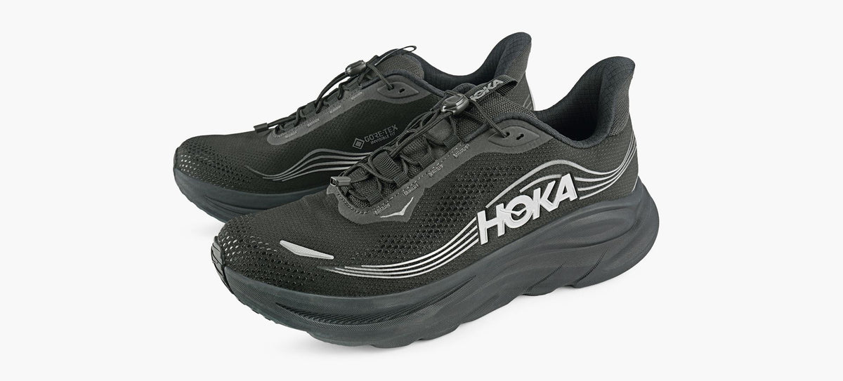 HOKA CLIFTON11GTX in BLACK view 4