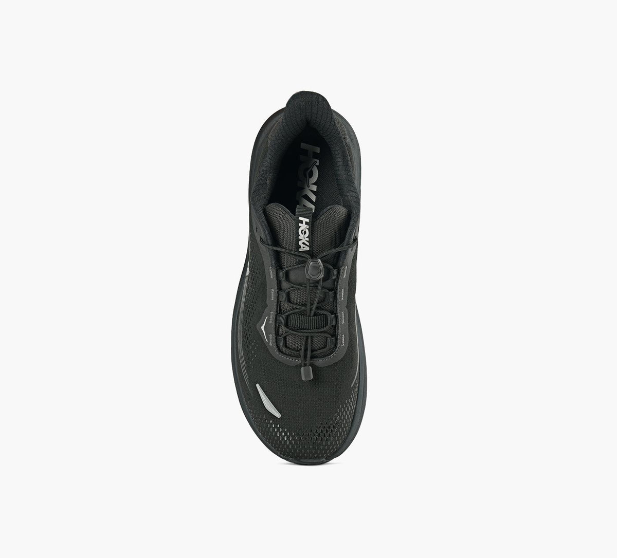 HOKA CLIFTON11GTX in BLACK view 1c