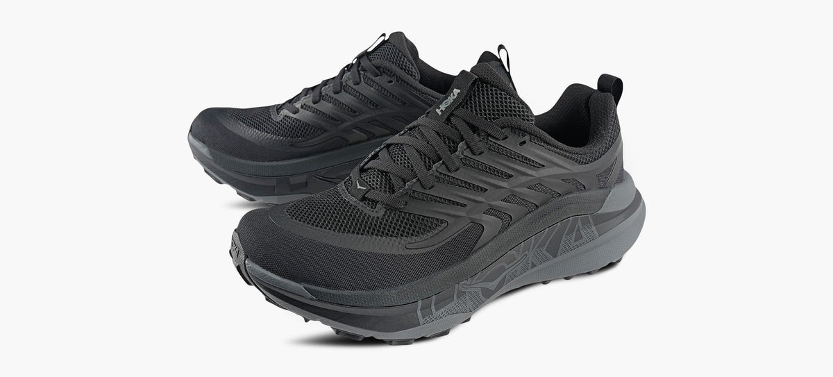 HOKA STINSON8 in BLACK view 4