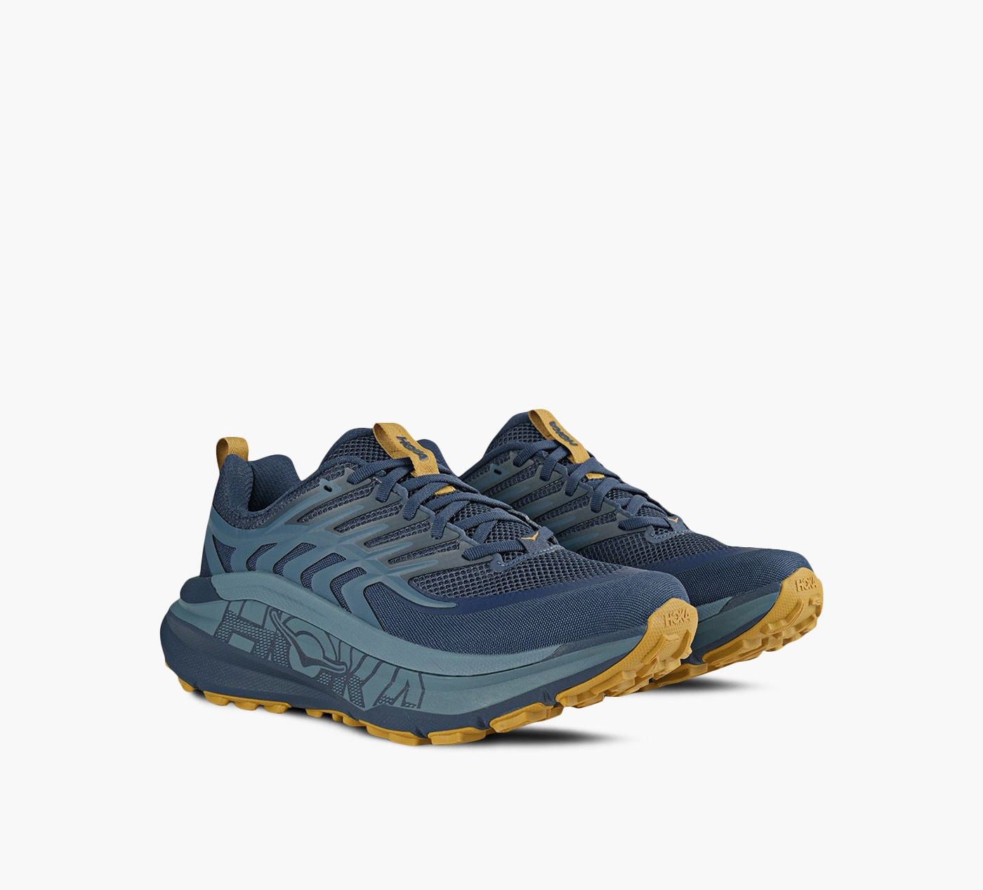 HOKA STINSON8 en BLEU vue 2