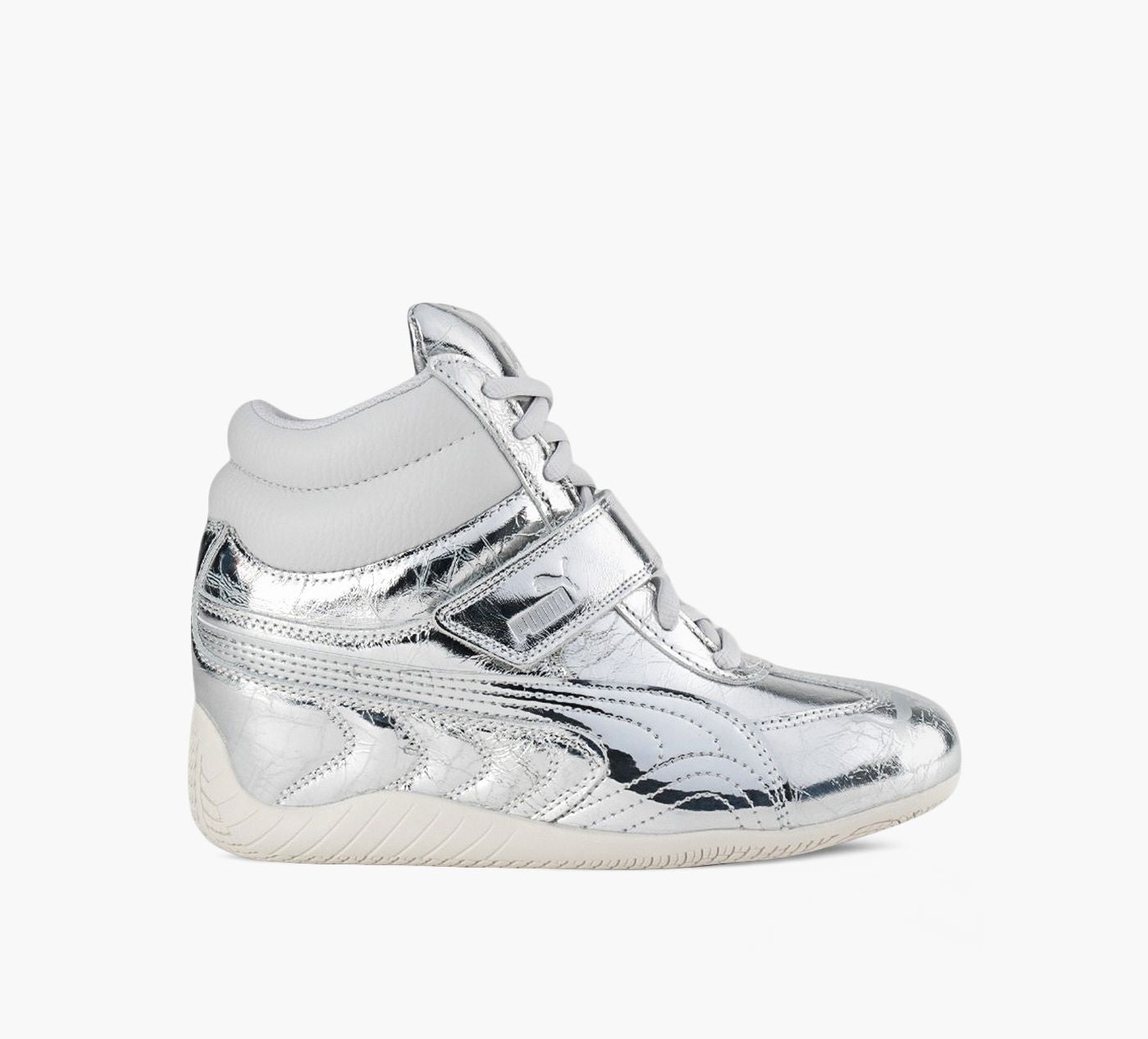 PUMA SPEEDCATWEDGELUSTRE in SILVER
