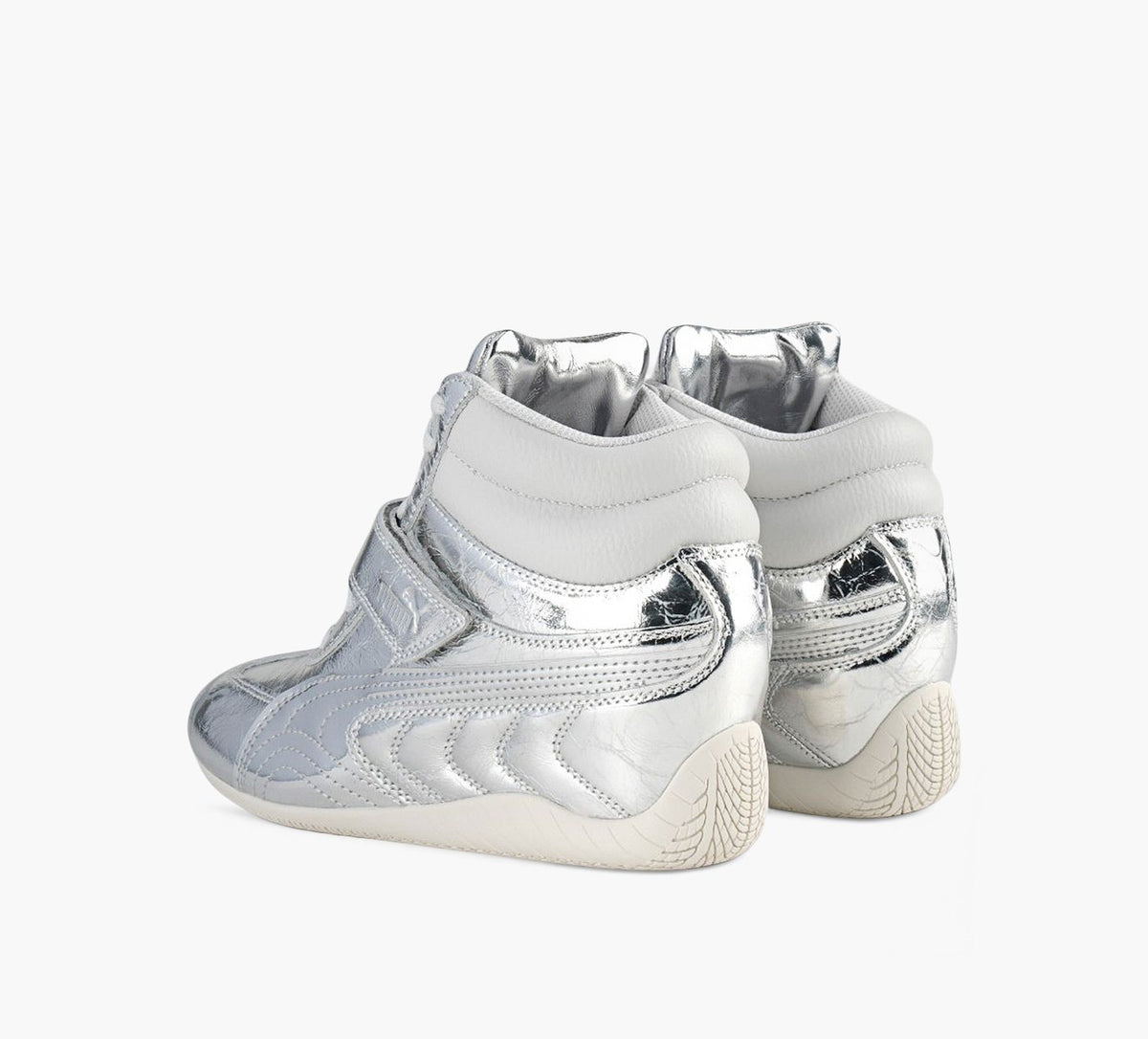 PUMA BASKETCOMPENSESPEEDCATLUSTRE en ARGENT vue 3