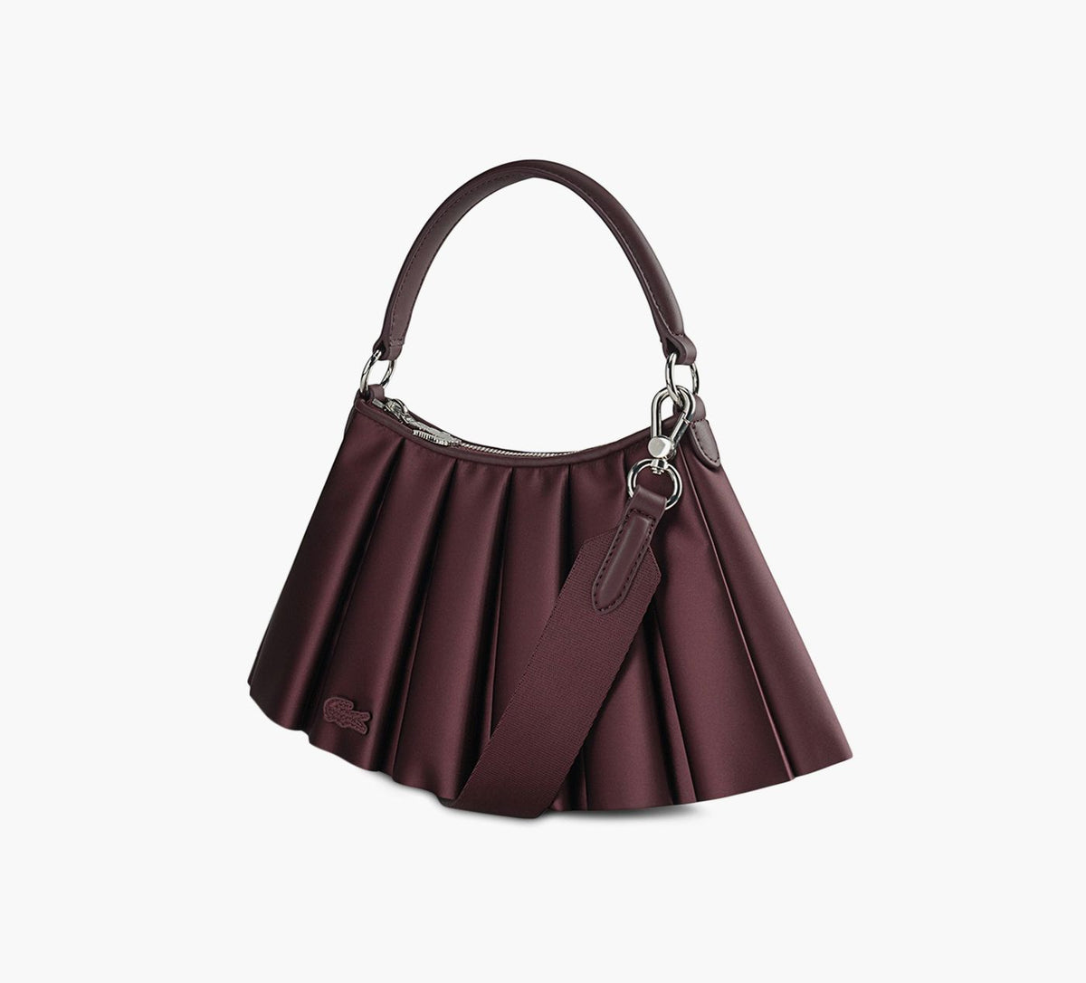LACOSTE LENGLEN in BURGUNDY view 2