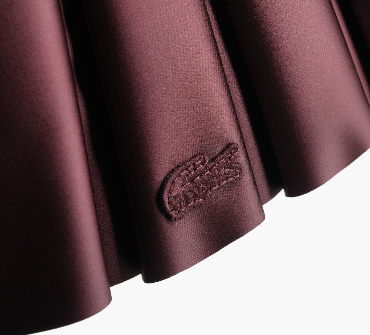 LACOSTE LENGLEN in BURGUNDY view 5