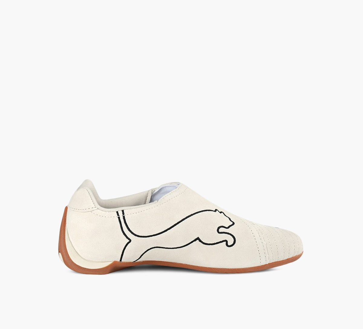 PUMA BASKETSLIPCAT en BLANC vue 7