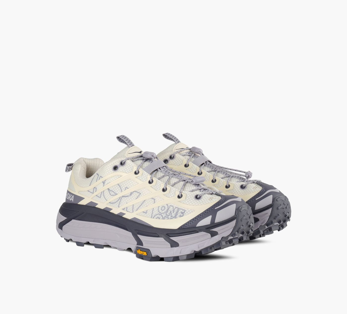 HOKA MAFATETHREE2WORDMARK en BLANC vue 2