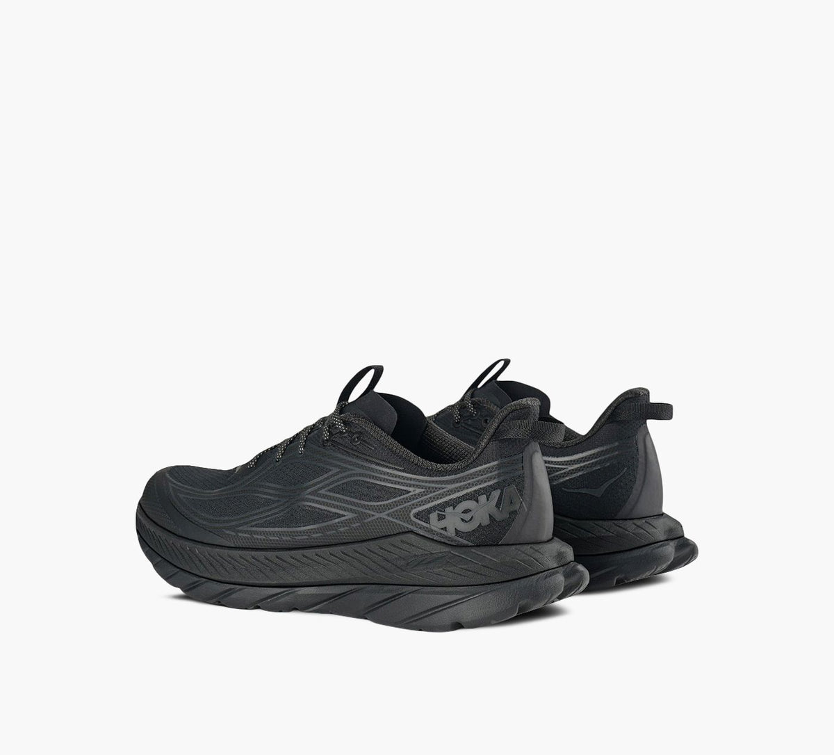 HOKA MACHREMASTERED in BLACK view 3