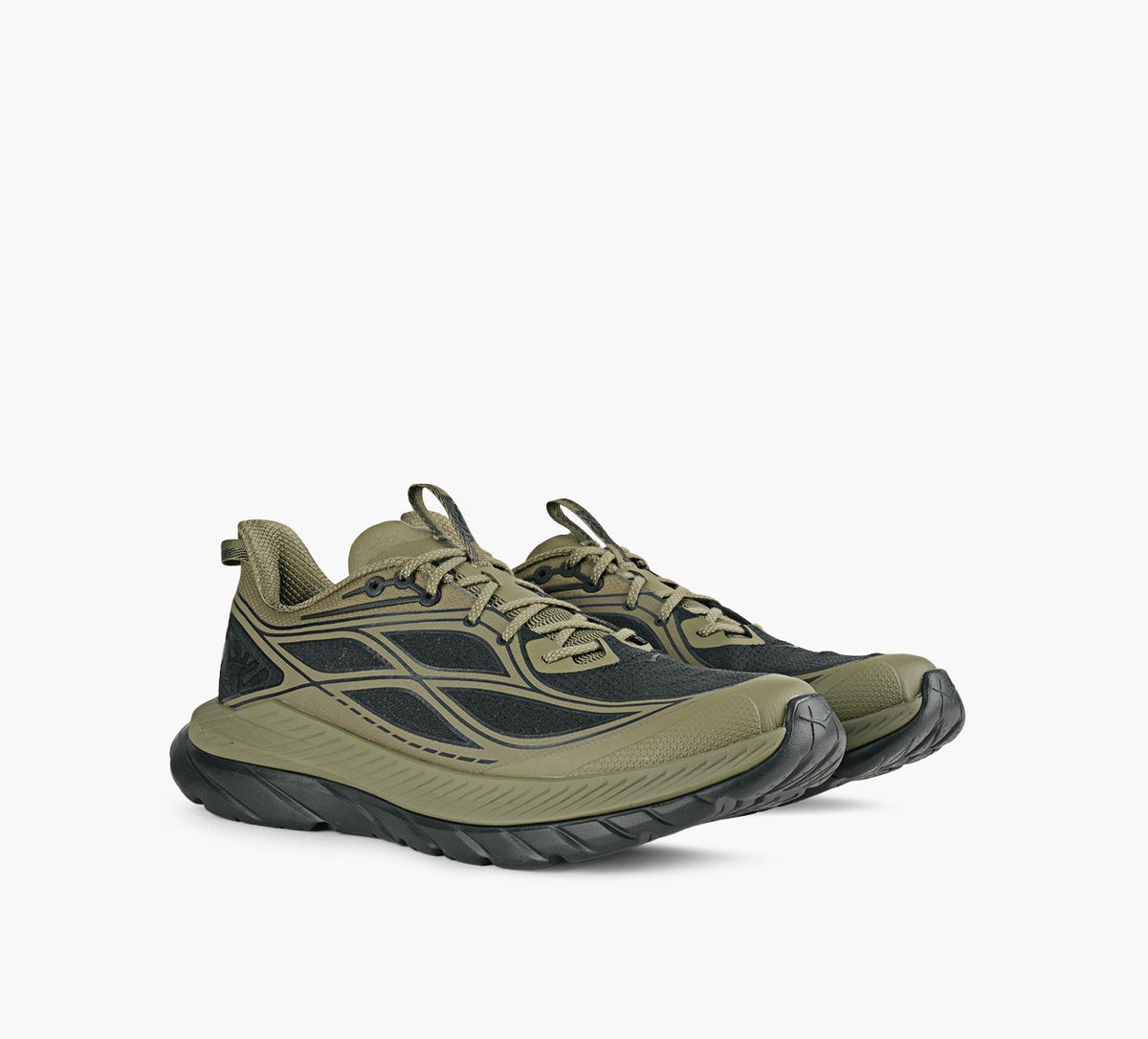 HOKA MACHREMASTERED in KHAKI view 2