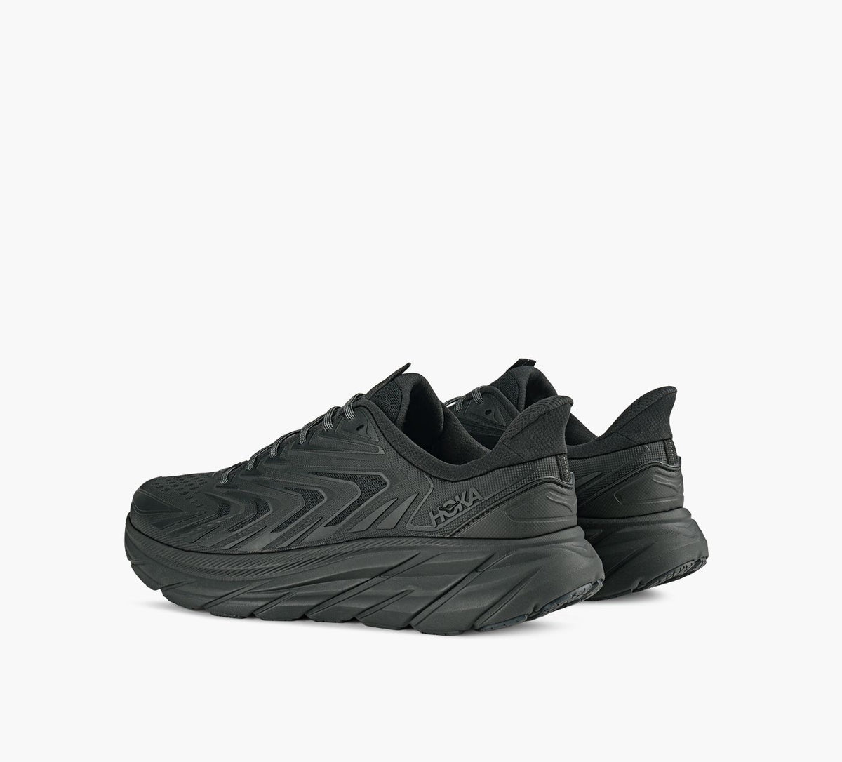 HOKA CLIFTONUTL in BLACK view 3