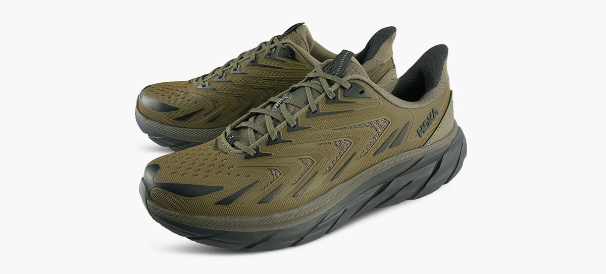 HOKA CLIFTONUTL in KHAKI view 4