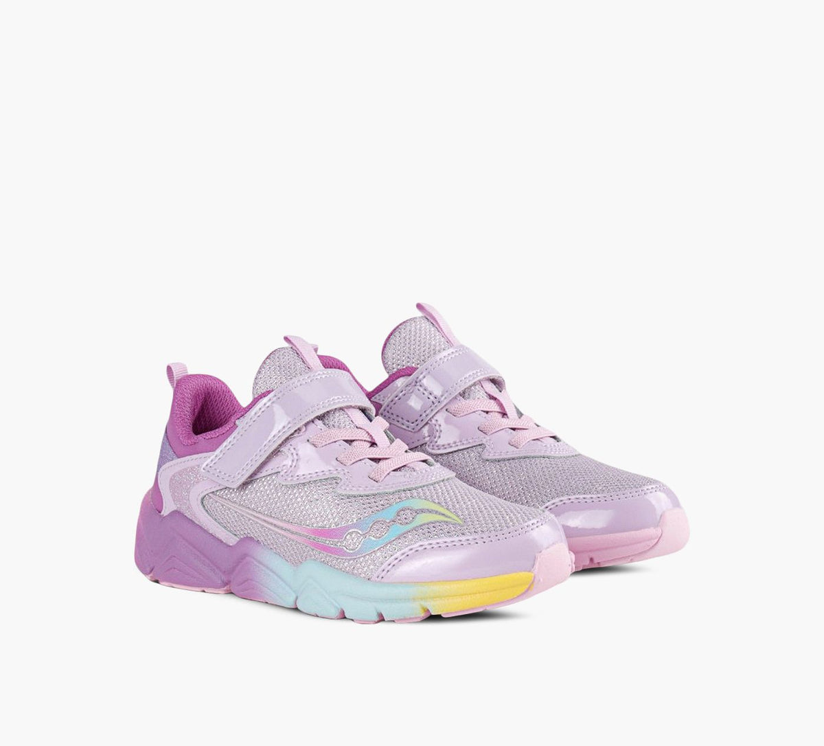SAUCONY BASKETFLASHLE en VIOLET vue 2