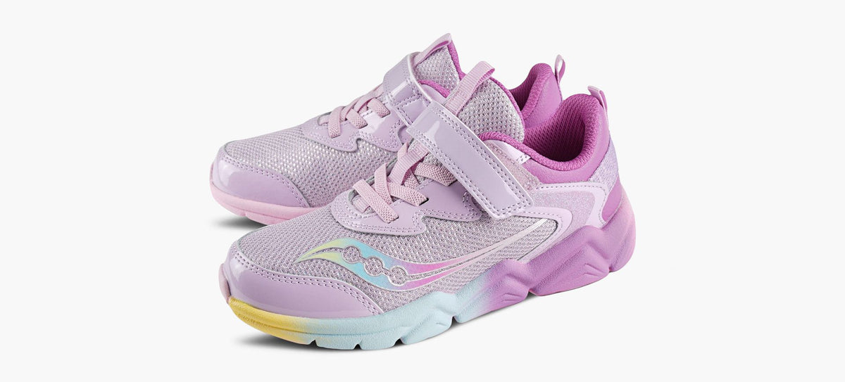 SAUCONY BASKETFLASHLE en VIOLET vue 4